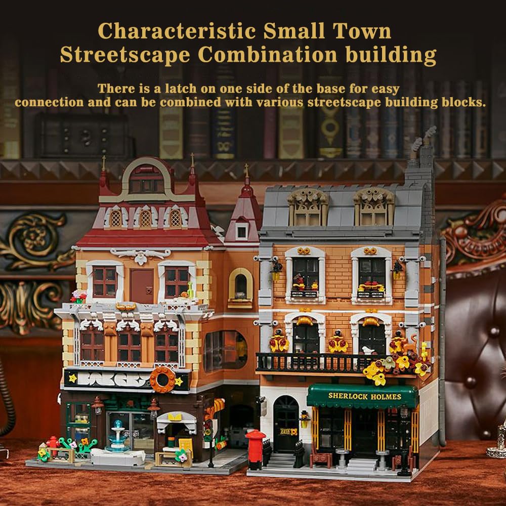Amazon.co.jp: kowkis Baker Street 221B アパートビルディングレンガ