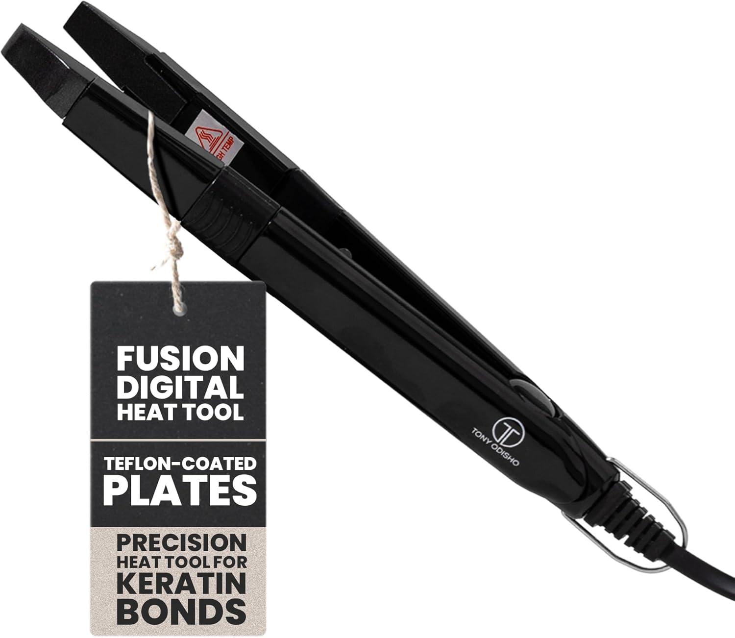 Fusion Digital Heat Tool – Fusion Bond K Tip Keratin Extension Tool for Installing Extensions Only | LCD Temperature Control, Dual-Heated Teflon-Coated Plates, Lightweight Ergonomic Design