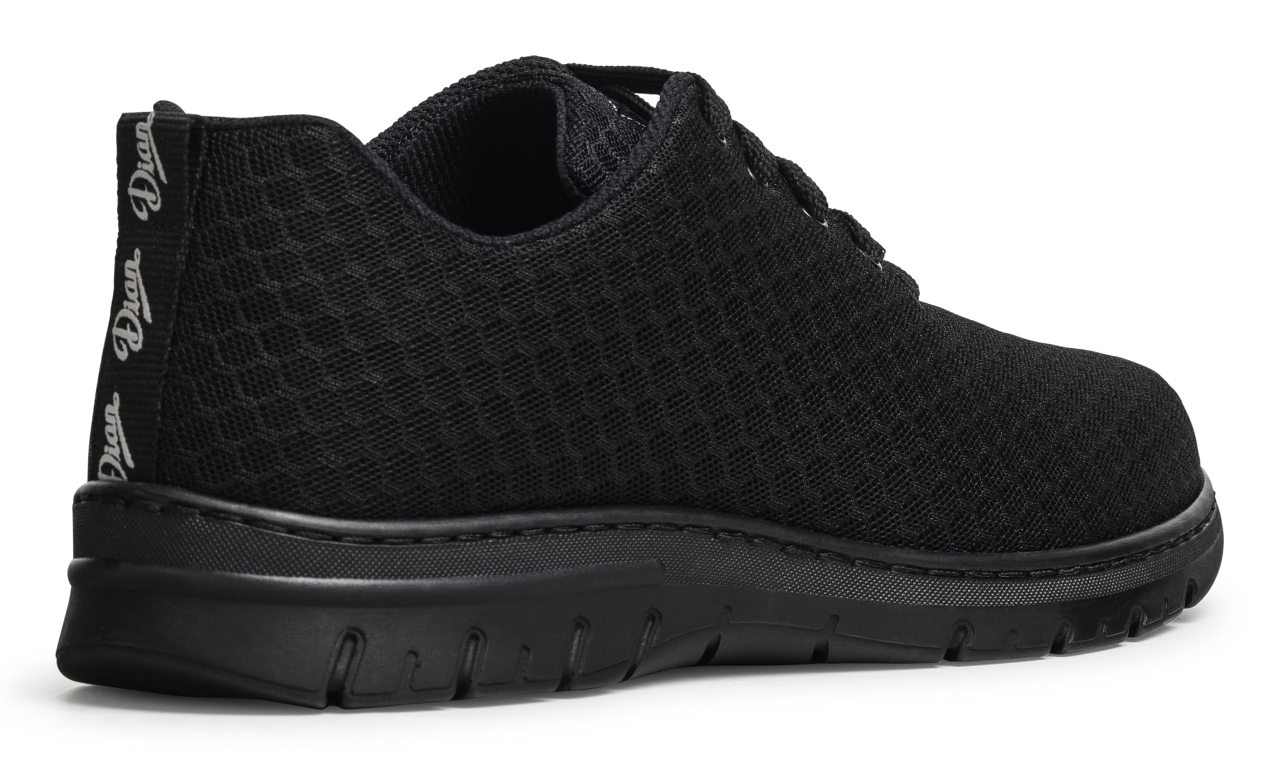 DIAN - CALPE Negro 38, Zapatilla de Trabajo para Sanidad y Hostelería, Unisex, Transpirable y Repelente a Líquidos, Plantilla Acolchada, Antirozaduras, Antideslizante y Antiestática.