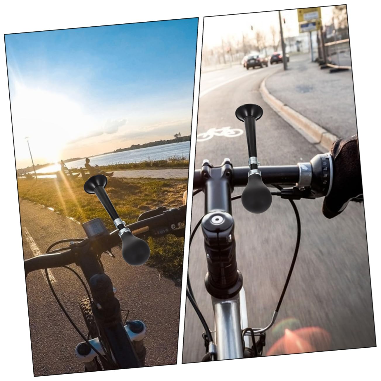 SUPVOX clacson da Bicicletta Pedale Tromba d'Aria Ruota Accessori per Biciclette Accessori per Mountain Bike Accessorio per Bici clacson per Bicicletta per Adulti Ferro elettrolitico