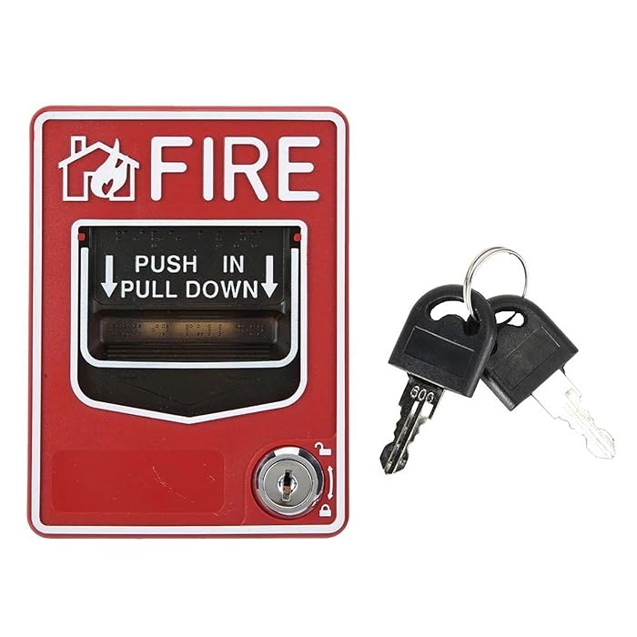 Buy Outopu 928VDC Wired Fire Alarm Conventional Manual Call Point Fire