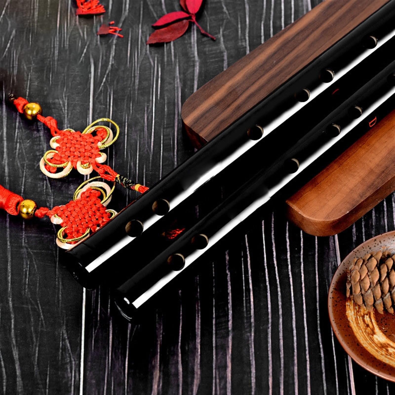 flauta de bambú Flauta De Bambú De Estilo Antiguo Para Principiantes, Flauta General Profesional, Instrumento Musical Tradicional Chino (Color : E)