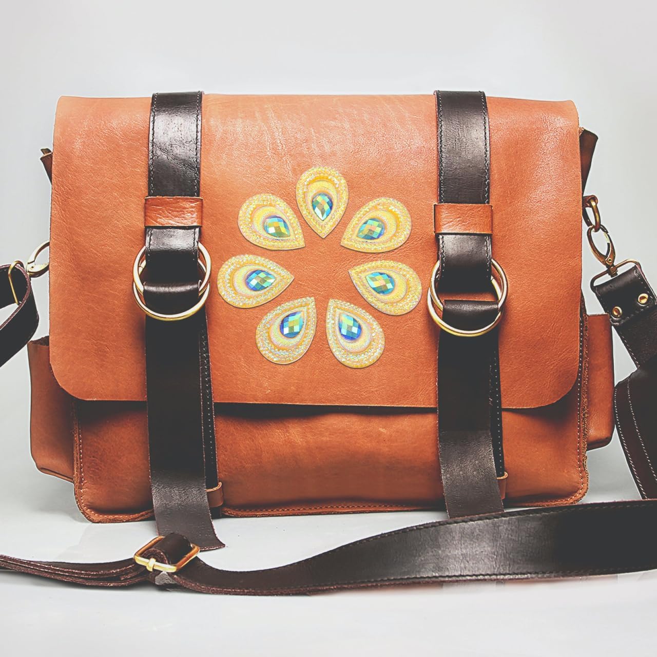 VILLCASE 100Pcs Peacock Rhinestones Water Droplets Flatback Resin Craft Beads DIY Clothing Accessories for Dress Handbag Decoration - Image 9