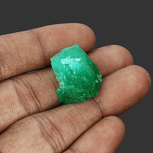 Miniatura 4 de GEMHUB Piedras preciosas sueltas para la fabricación de joyas, 10-980 quilates, esmeralda verde cruda, piedras naturales Cristal y piedras curativas