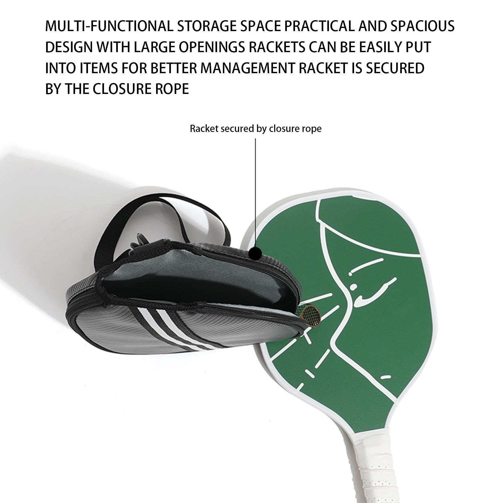 Zxfdsfdbnm Housse De Protection Pour Raquette De Pickleballs - Protège Votre Pagaie Des Rayures