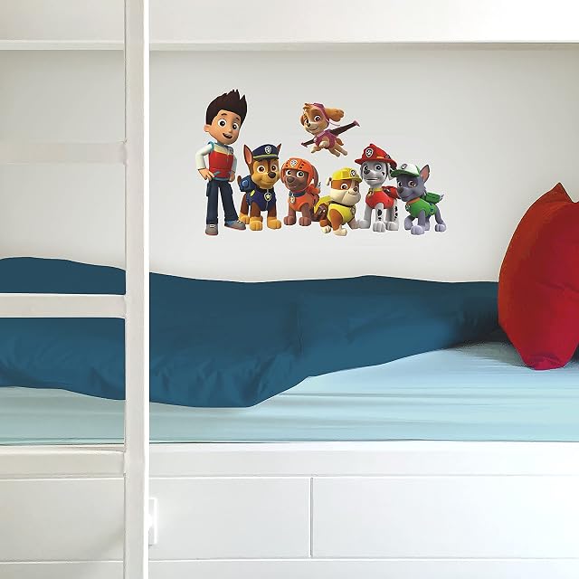 RoomMates RMK2640SCS Paw Patrol Peel and Stick Wall Decals