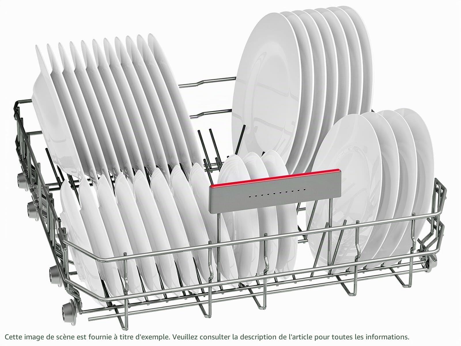 Bosch - Lave-vaisselle libre, 60 cm, série 4, 14 couverts, 3 plateaux, Home Connect, blanc, SMS4EMW06E