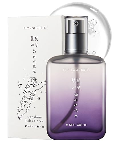 Star Shine Hair Essence (3.38 onzas) - Suero de aceite de almizcle floral hecho a mano con perfumista - Tratamiento ligero antiencrespamiento para