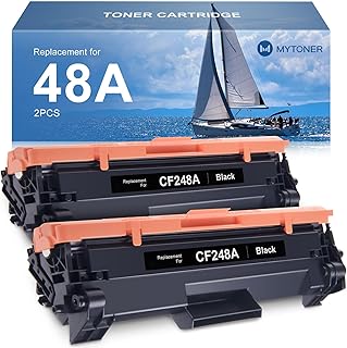 MYTONER 48A CF248A Toner Compatible Replacement for HP 48A CF248A Toner Cartridge for Laserjet Pro M15 M15w M16 M15a MFP M28W M29W M31W Printer Black,2-Pack