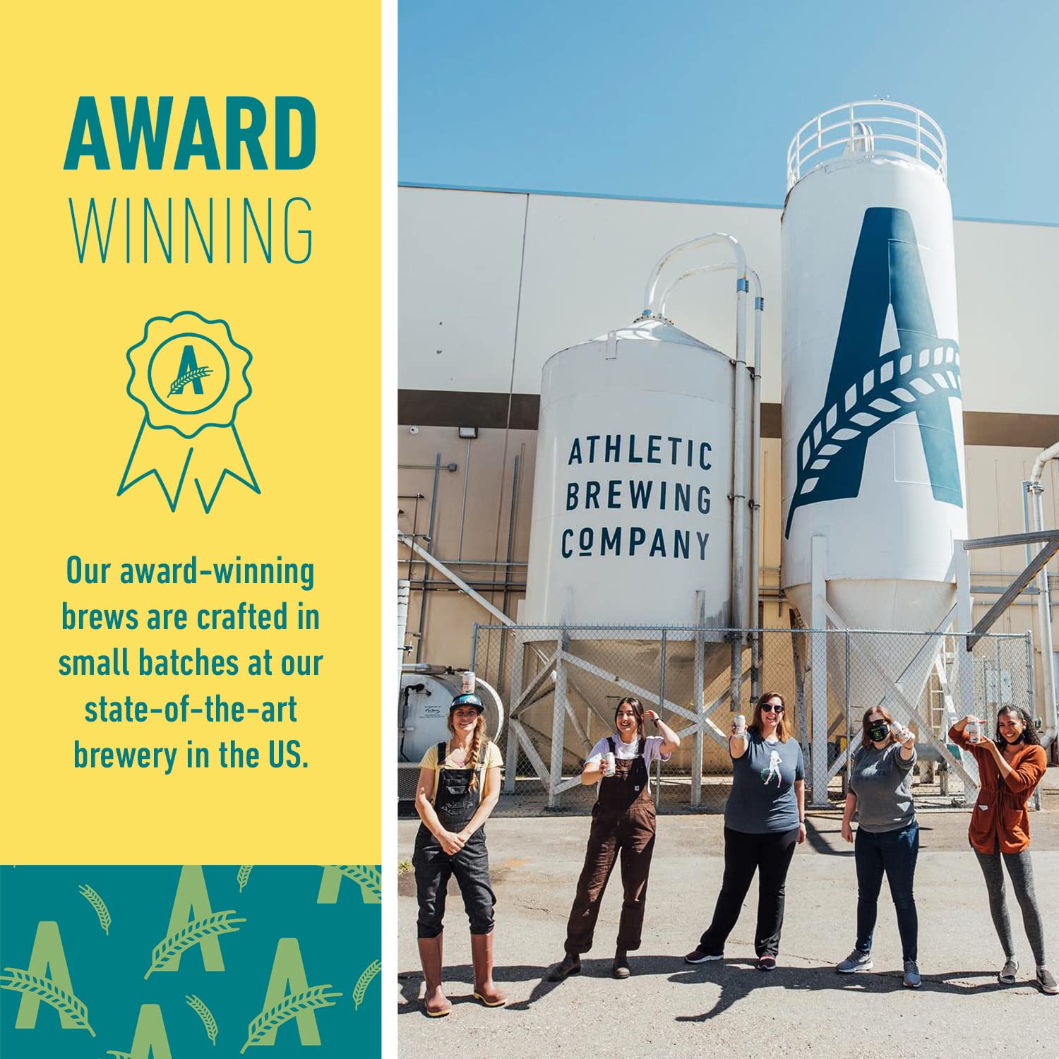 Buy Athletic Brewing Company Craft NonAlcoholic Beer 6Pack Run Wild