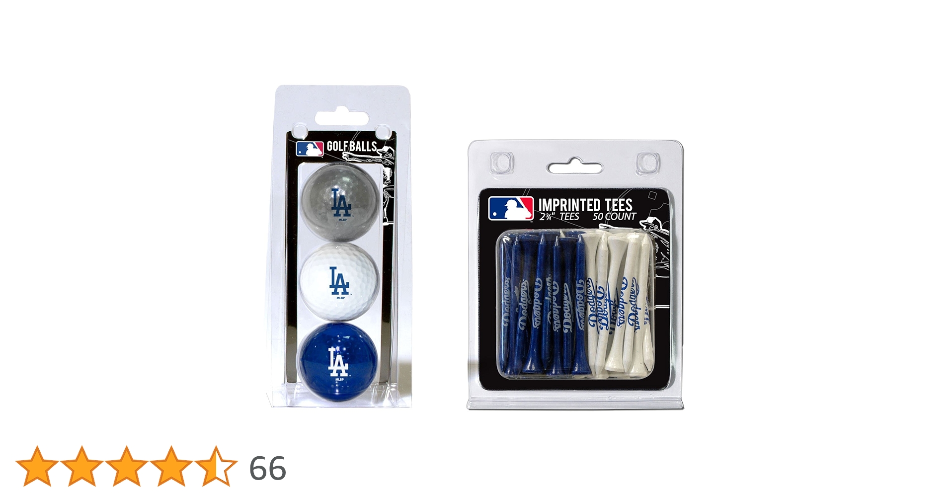 ◾️新品◾️ロサンゼルスドジャース◾️ゴルフボール◾️1ダース◾️LA◾️MLB MLB ロサンゼルス・ドジャース ゴルフボール（3個セット）: 野球