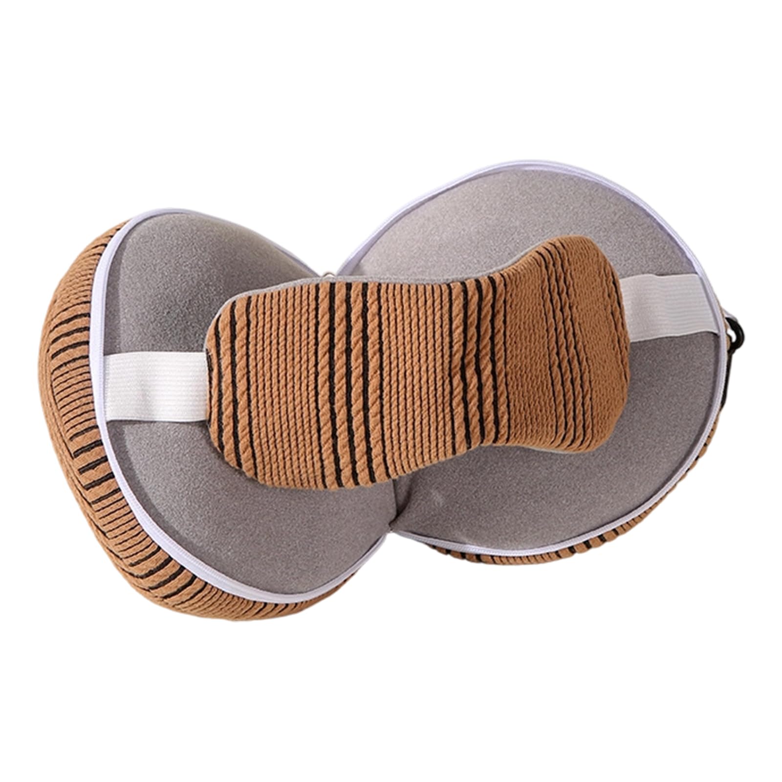 Elnwnnkc Eye Cover and Neck Pillow for Travel Soft Breathable Fabric with Portable Design for Airplanes Offices Rest Ergonomic Car Neck Pillow