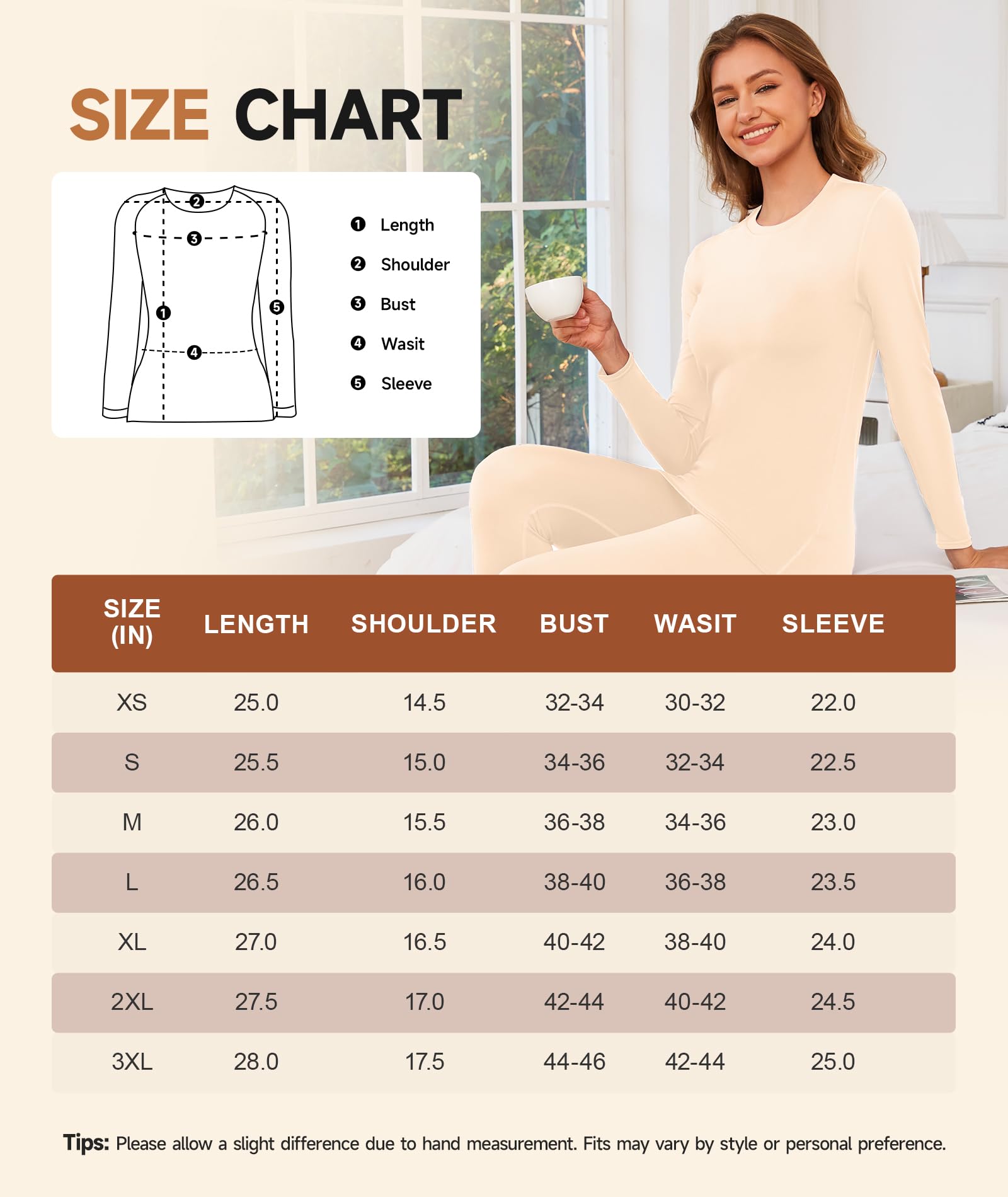 YADIFEN Camisetas térmicas para mujer, con forro polar, capa térmica, manga larga, camiseta térmica ultrasuave para clima frío
