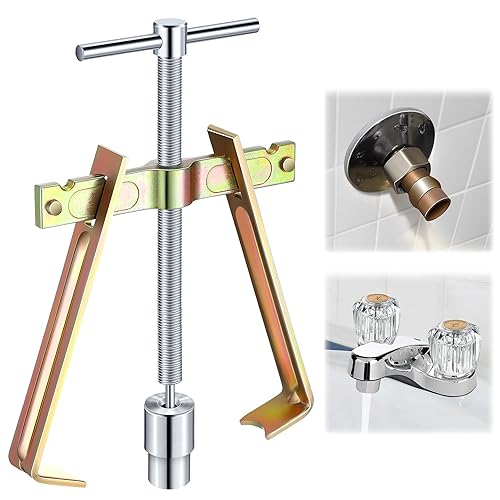 Enhon Faucet Handle Puller, Compression Sleeve Puller Tool with 1/2