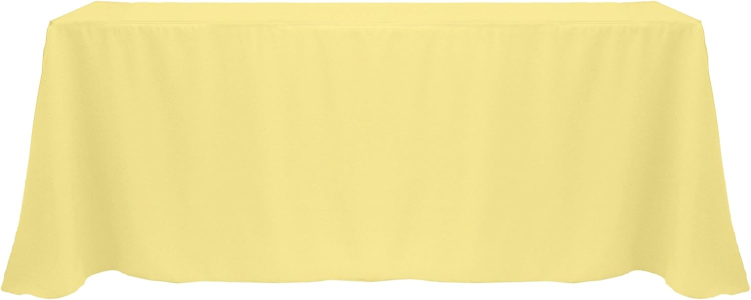 ULTIMATE TEXTILE 108 x 132-Inch Rectangular Polyester Linen Tablecloth Mauve