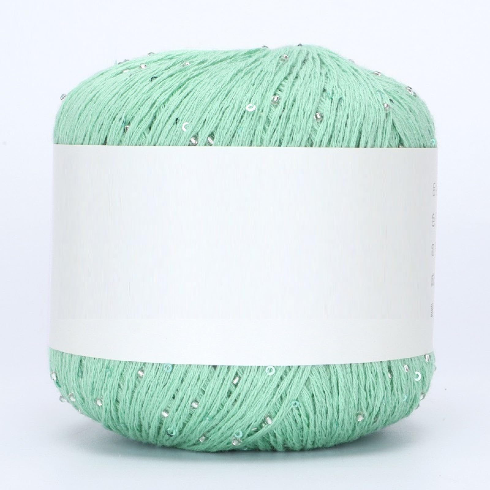 7 knäuel Spitzenfaden Häkelnadel Nadelfaden Handarbeit DIY Stricken Paillettenfaden 50g,A07