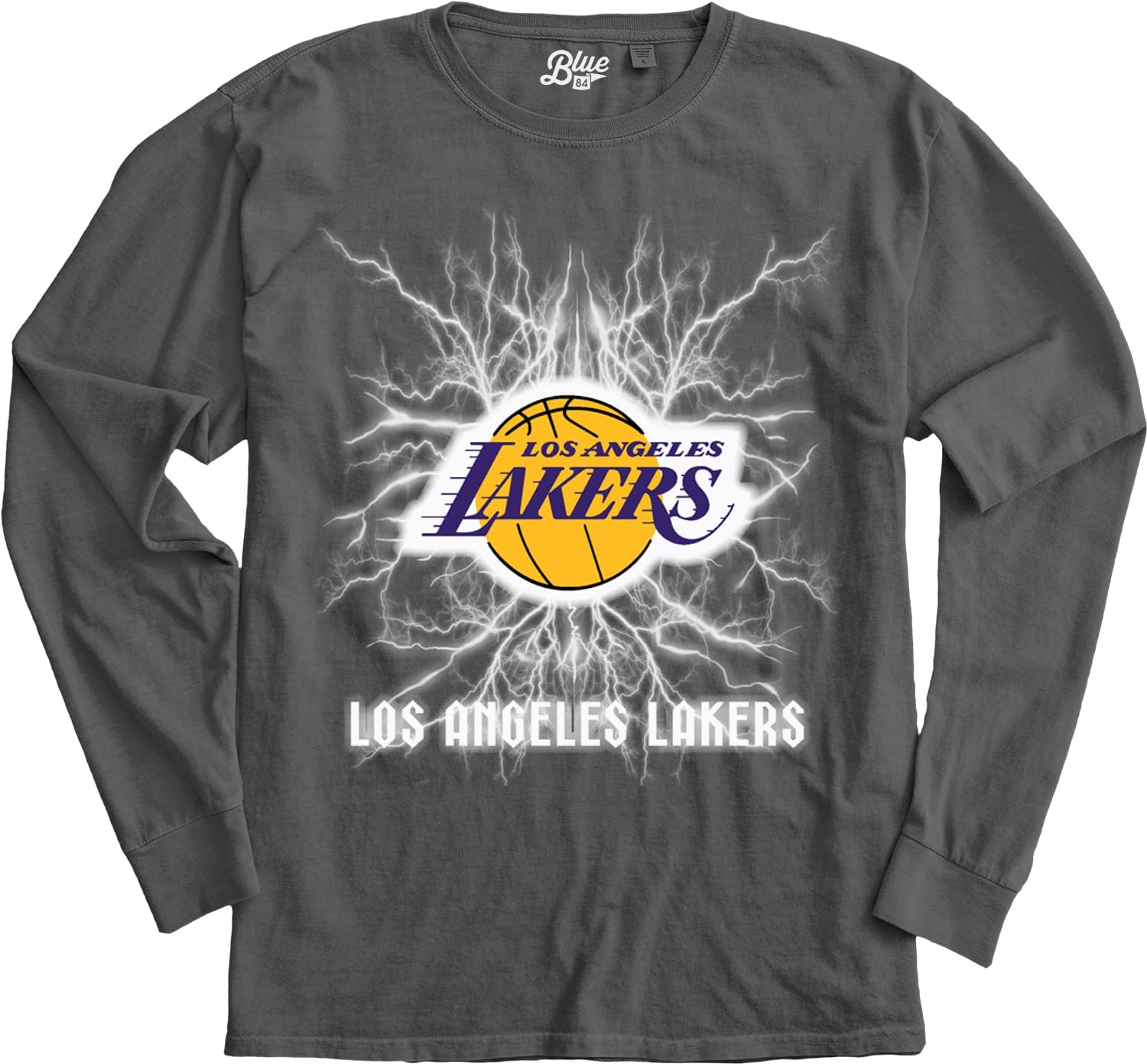 [Blue 84] 公式ライセンス長袖Tシャツ リングスパン エレクトリックブラック Nba Officially Licensed