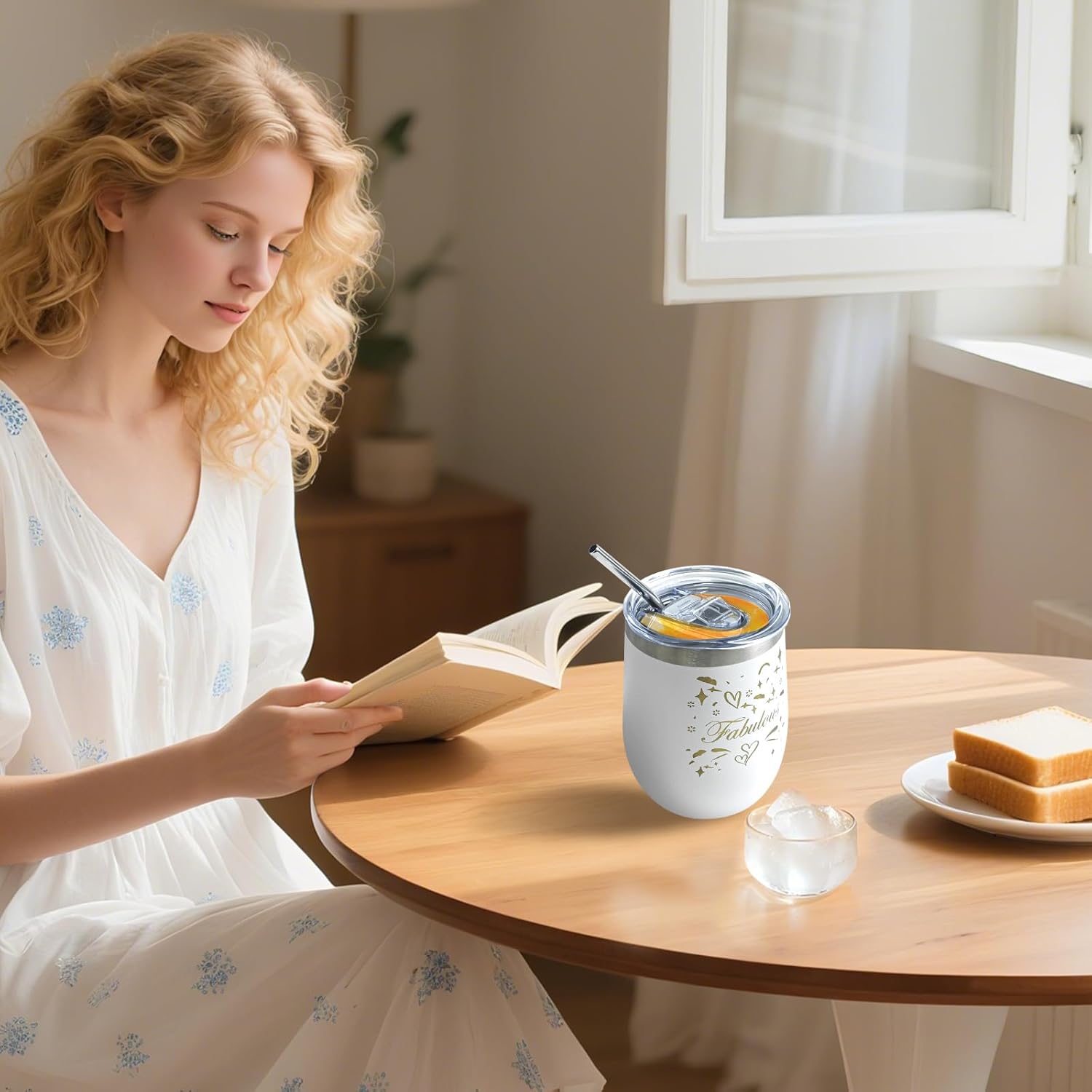 Women's Self Care Gift Basket with Luxury Flannel Blanket & Rose Scented Spa Set - Relaxing Birthday Gifts for Women, Get Well Soon Present for Her, Mother's Day Gift for Mom, Wife, Girlfriend - Image 5