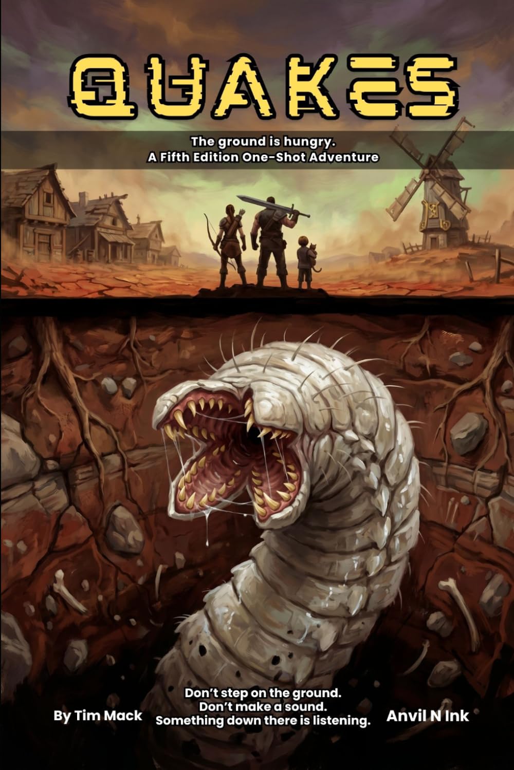 Quakes: A 5e Survival-Horror One-Shot Adventure for Small Groups (The Ready Adventure Series)