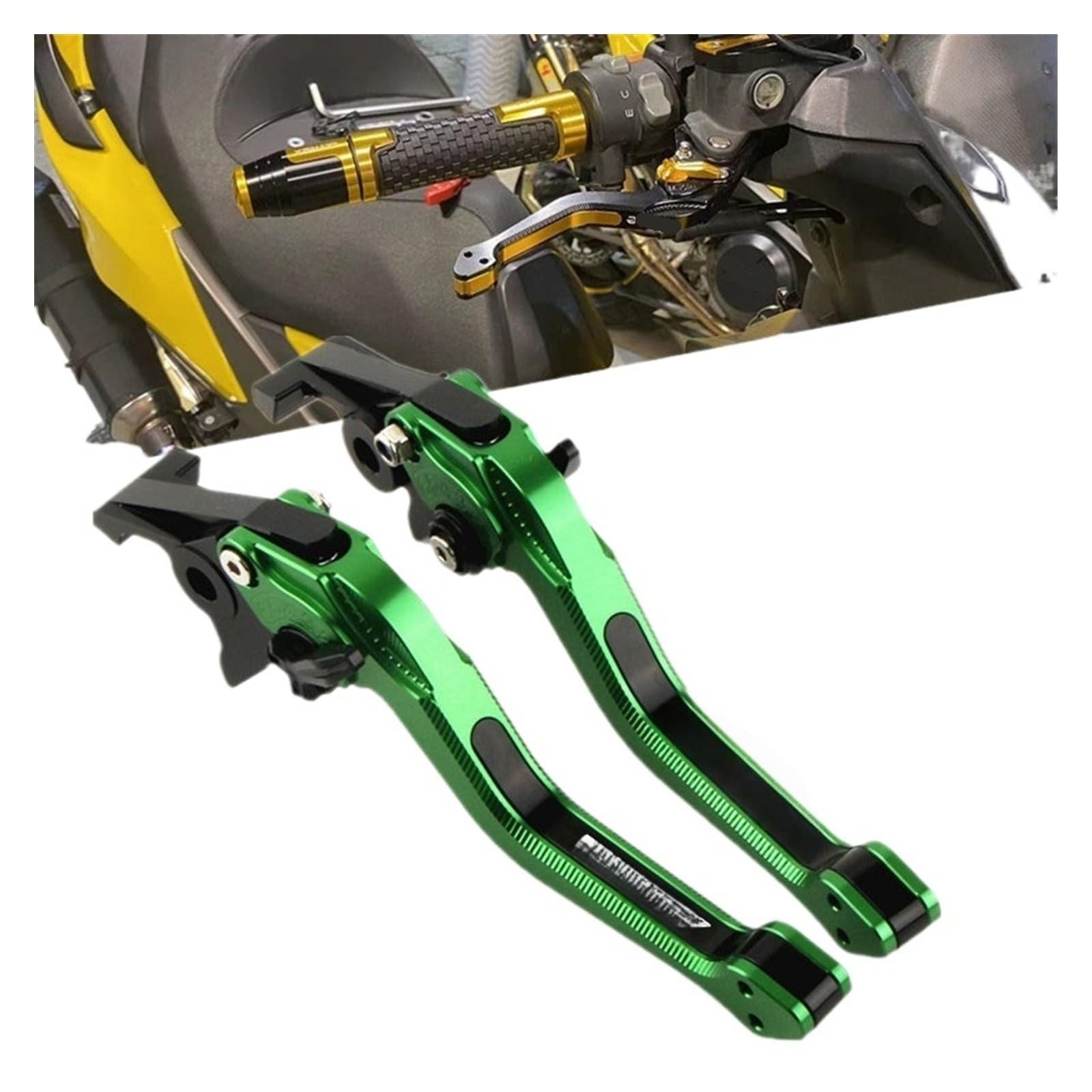 EWSJG for Kawa&saki Z400 Z650 Z800 2021-2023 Motorcycle CNC Clutch Levers Handle Accessories Adjustable Brake Clutch Levers Clutchs Brakes Handle Levers