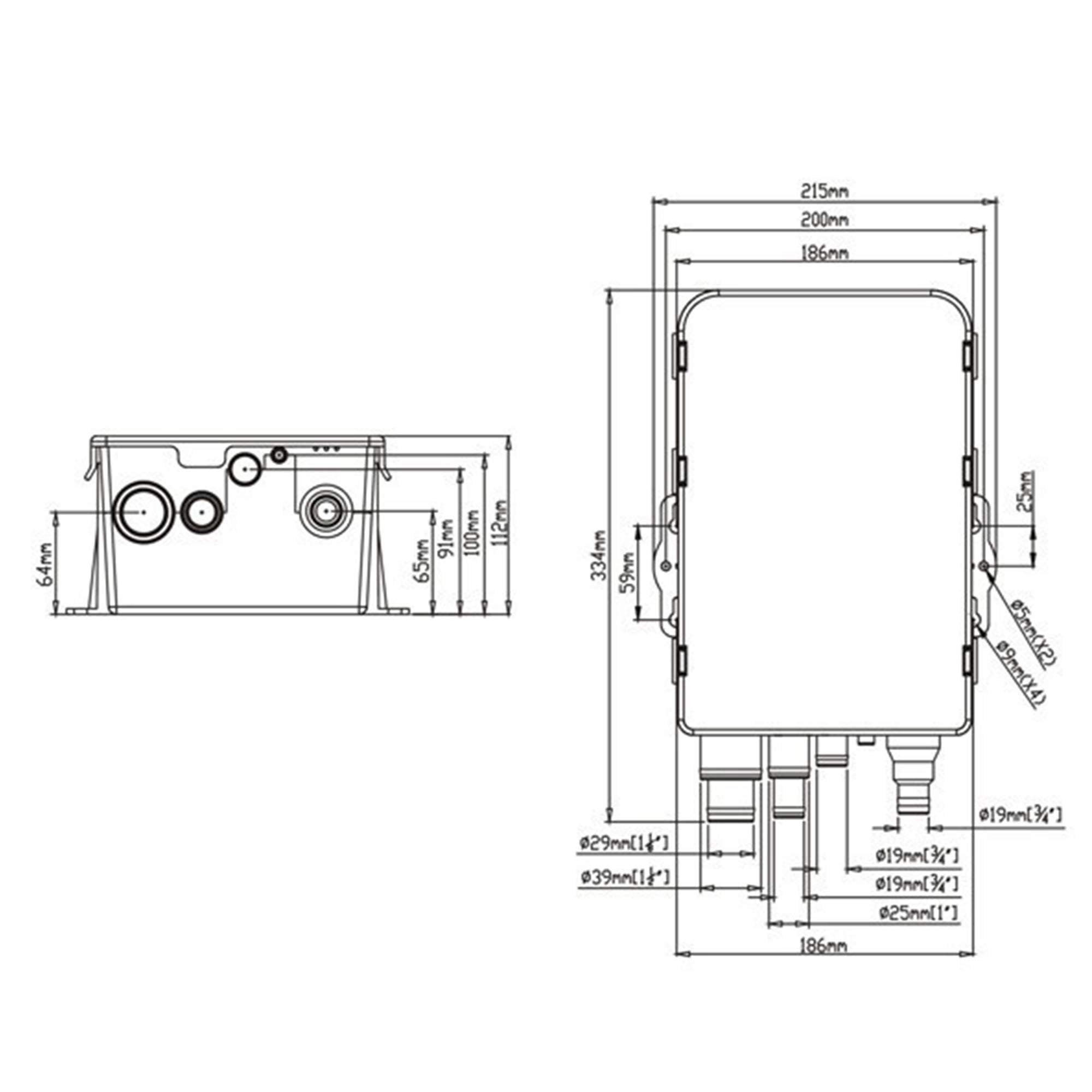 SeaFlo® automatico doccia pompa System 24 V Sahara 750
