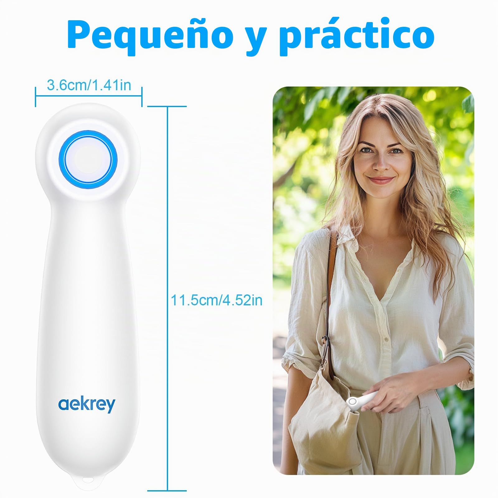 Dispositivo para Tratar Las Mordeduras y Picaduras de Insectos y Mosquitos 2 Tiempos de Calor Sin Químicos Ligero y Portátil Incluye Pilas Apto para Embarazadas y Niños
