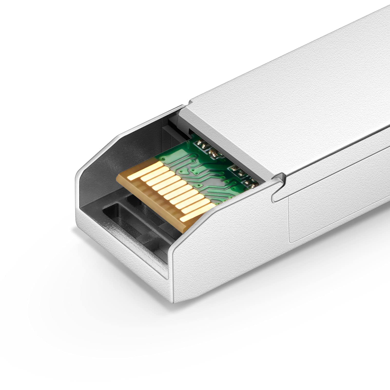 QSFPTEK 10G-SR SFP+ 850nm 300M Module 10GBASE-SR Multimode LC SFP+ Transceiver for Cisco SFP-10G-SR, Ubiquiti UF-MM-10G, Netgear, Mikrotik, D-Link, Supermicro Other Open Switches (850nm, 300M, DDM) — view 4