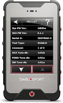 New Diablosport Intune I3 Platinum Handheld Tuner,compatible With 2006-2014 Charger,2005-2014 Durango,2011-2014 Ra 1500,2500,3500,2003-2006 Chrys. Pt Cruiser