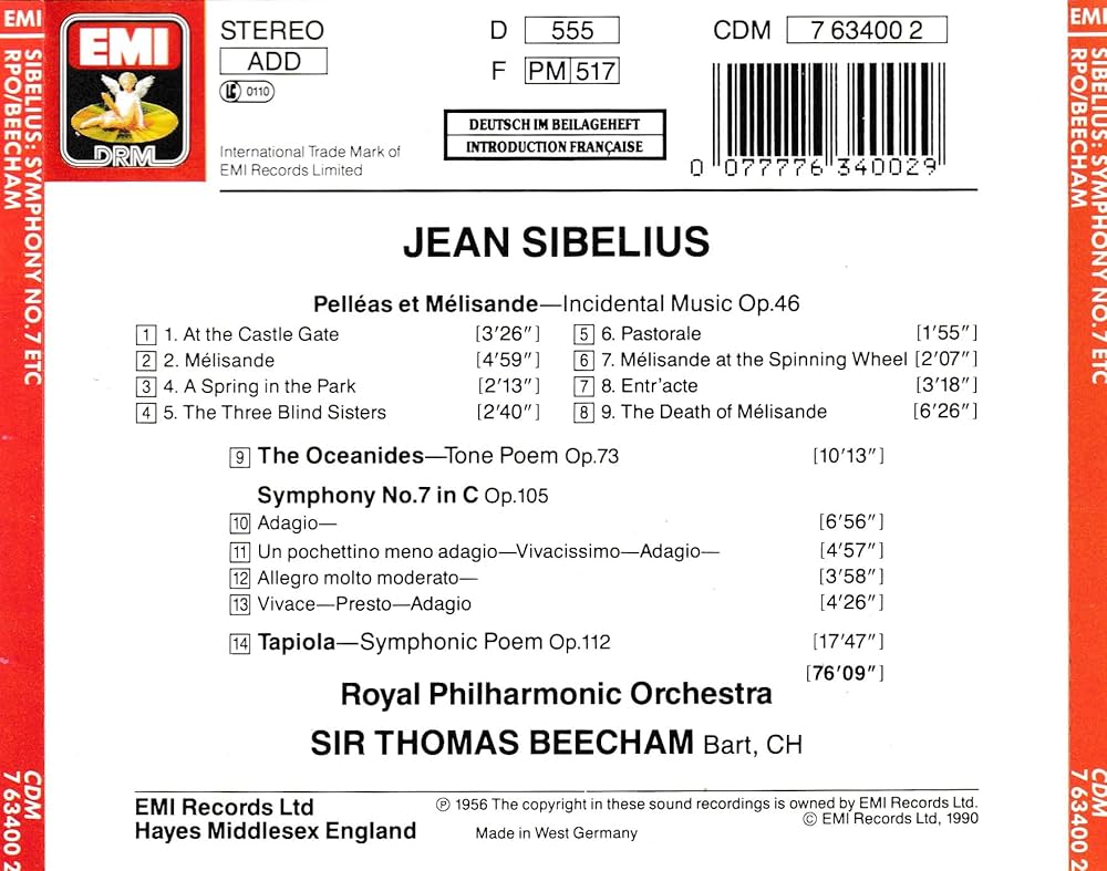 Sibelius: Symphony No. 7 - Amazon.com Music
