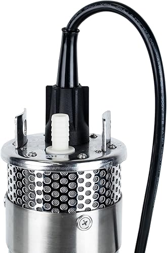 Miniatura 6 de ECO-WORTHY Bomba de Pozo 24V 3.2GPM 4" Acero Inoxidable, Bomba de Agua de Pozo Profundo de Elevación Máxima 230FTEnergía Alternativa Solar, Bomba de