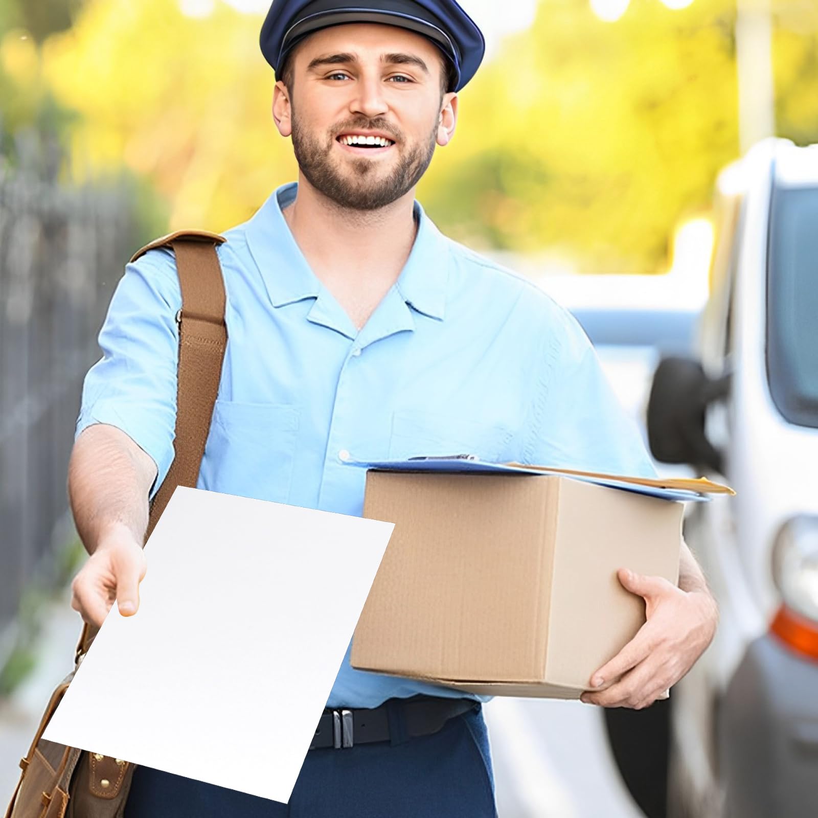 Lot de 50 enveloppes blanches A4 à décoller et à fermer - Enveloppes rembourrées en carton 250 g/m² pour envoi postal