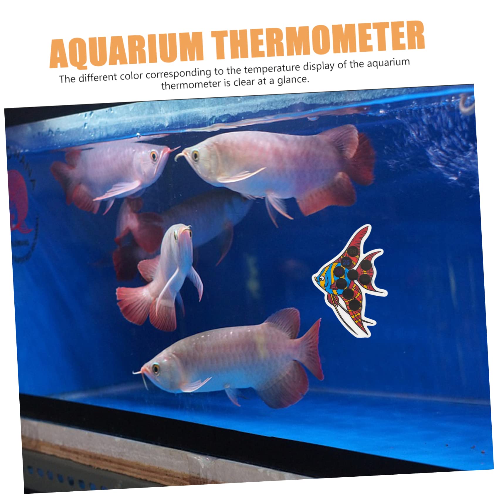 Toddmomy 45stücke Temperaturmessgeräte Für Aquarien Hochpräzise Thermometeraufkleber Mit Farbwechsel Für Wassertemperaturüberwachung Fischbecken Für Aquarien Und Einfache Anwendung