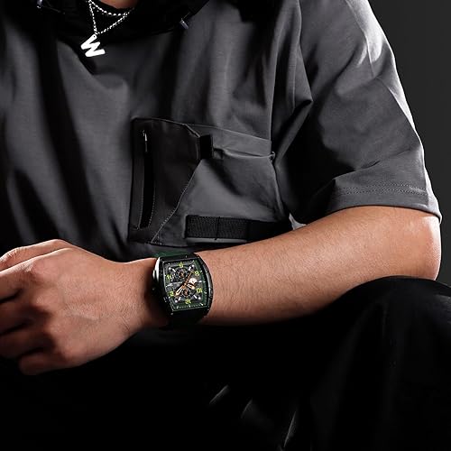 Miniatura 7 de NAVIFORCE Reloj de cuarzo para hombre, fecha automática, semana, vestido de negocios, relojes de pulsera analógicos