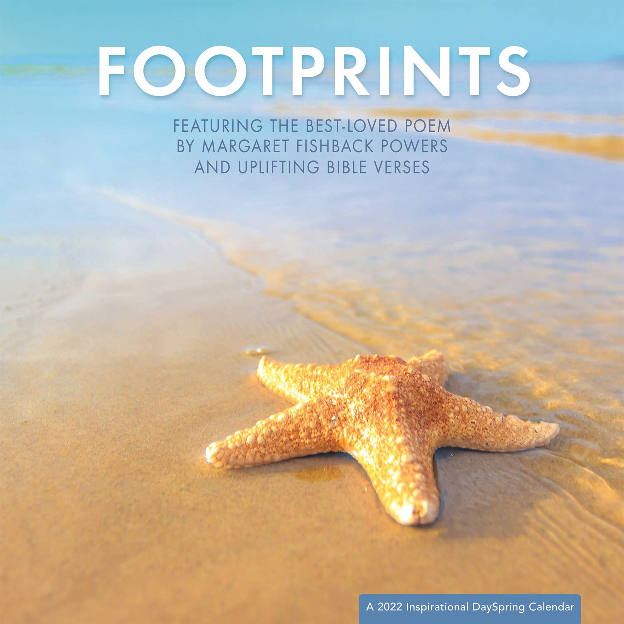 Buy Footprints 2022 Wall Featuring the Best Loved Poem by Margaret