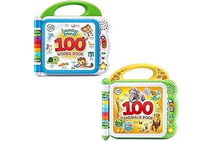 Interactive Learning Companion: LeapFrog 100 Words and 100 Animals Book Set