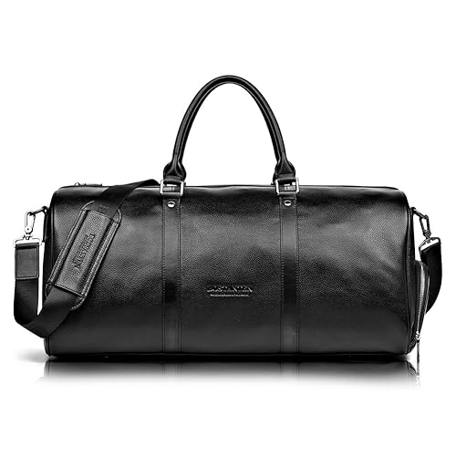 Amazon Men's Leather Duffle Bags