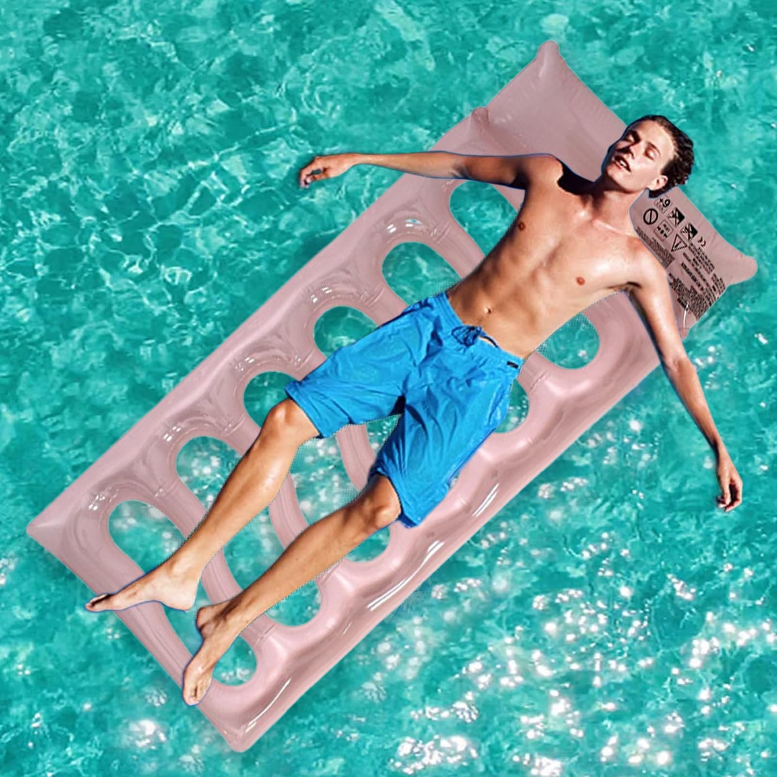 Flotteurs de piscine gonflables pour enfants et adultes, idéal pour la plage, les vacances, le lac, la rivière, la piscine et les activités de plein air