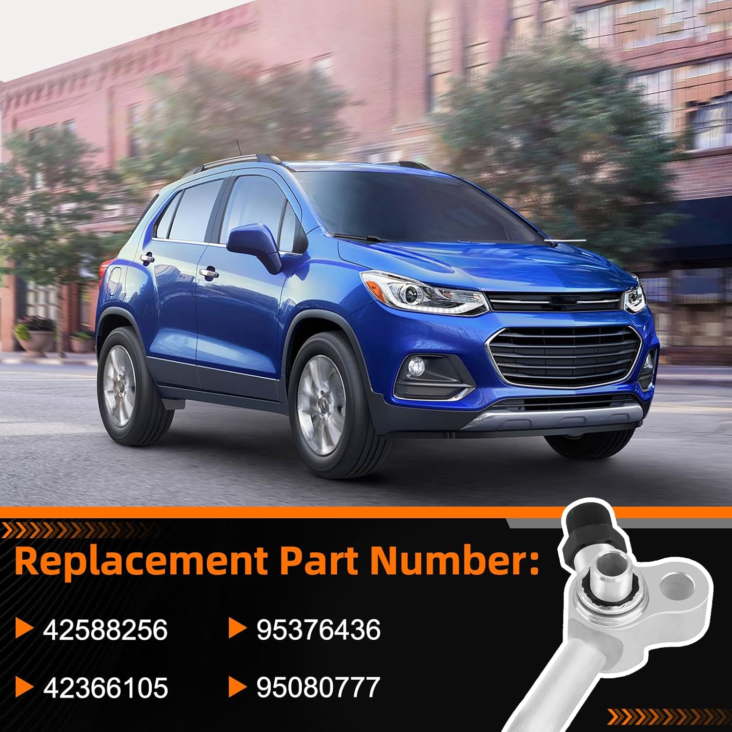 JERBOR 42588256 Air Conditioning Pipe Fit For Chevrolet Trax 2015-2020, for Buick Encore 2013-2015, A/C Air Conditioning Condenser Hose Replacement 42588256 95376436 42366105 95080777