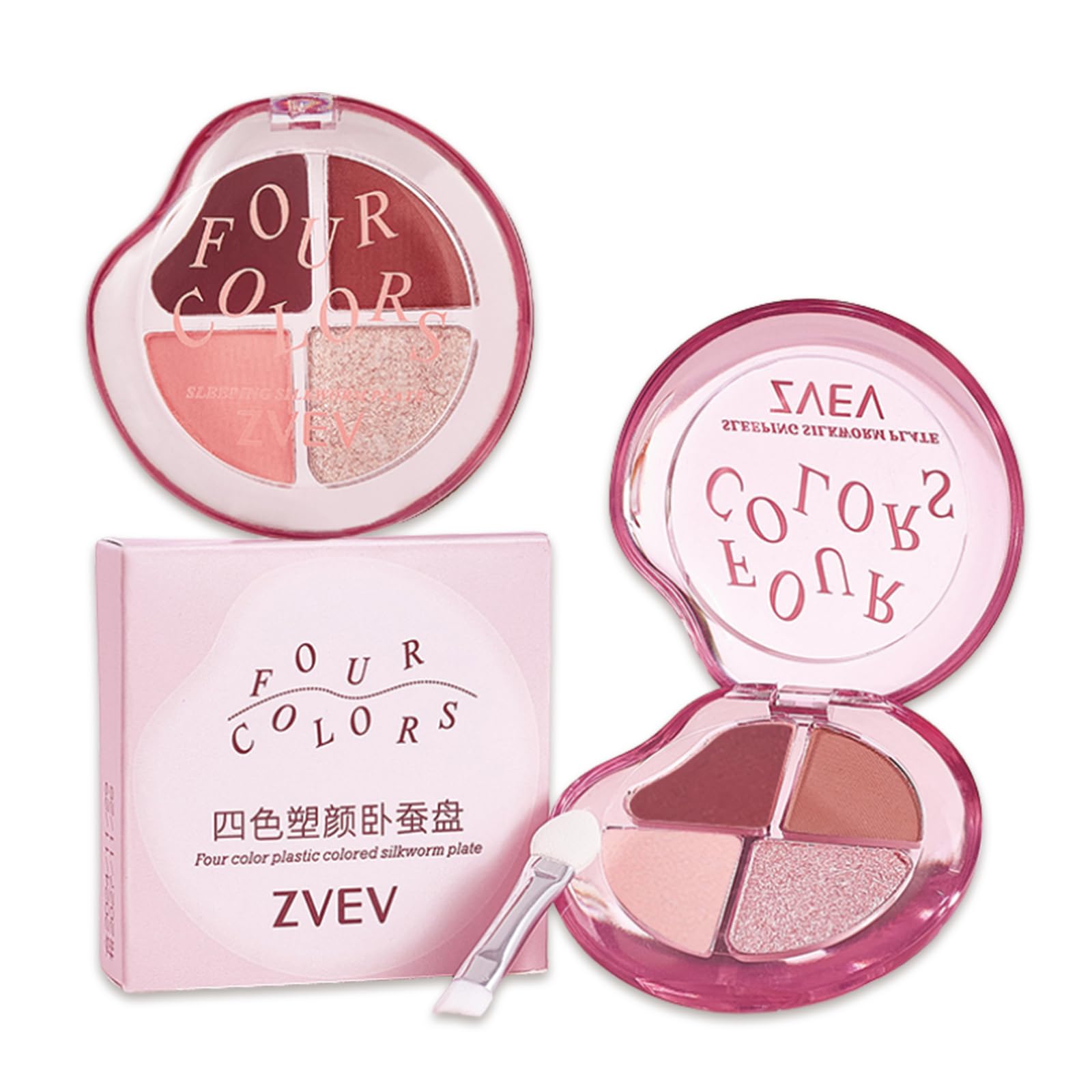 Amazon.co.jp: 【公式】ZVEV 涙袋パレット アイシャドウ アイメイク