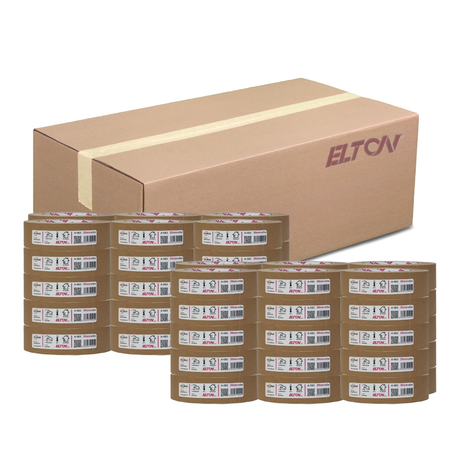 ELTON 60 X Cinta Carrocero Car 90º A-083 30 Mm X 45 Mts