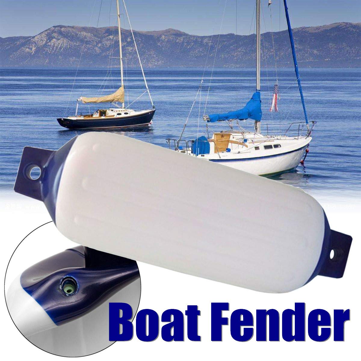 CUHAWUDBA 1Pcs Opblaasbare Boot Pvc Anti-Botsing 400X110 Mm Uv Bescherming Ligplaats Buffer Uv Bescherming Geschikt Voor Boten, Opblaasbare Boten