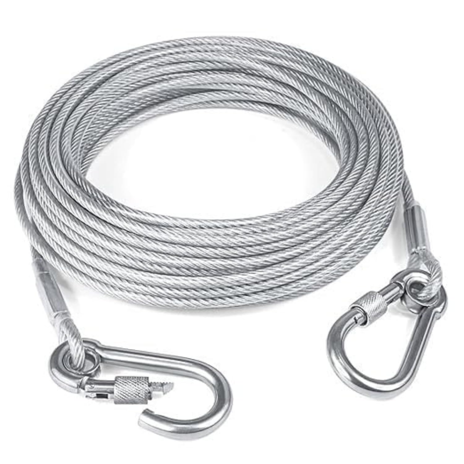 Heavy Duty Clothes Drying Rope 5 Meter with Hooks | Steel Clothesline for Balcony, Bathroom & Travel | Rust-Resistant Strong Cloth Line for Indoor & Outdoor Use (5 Meter)-image-14