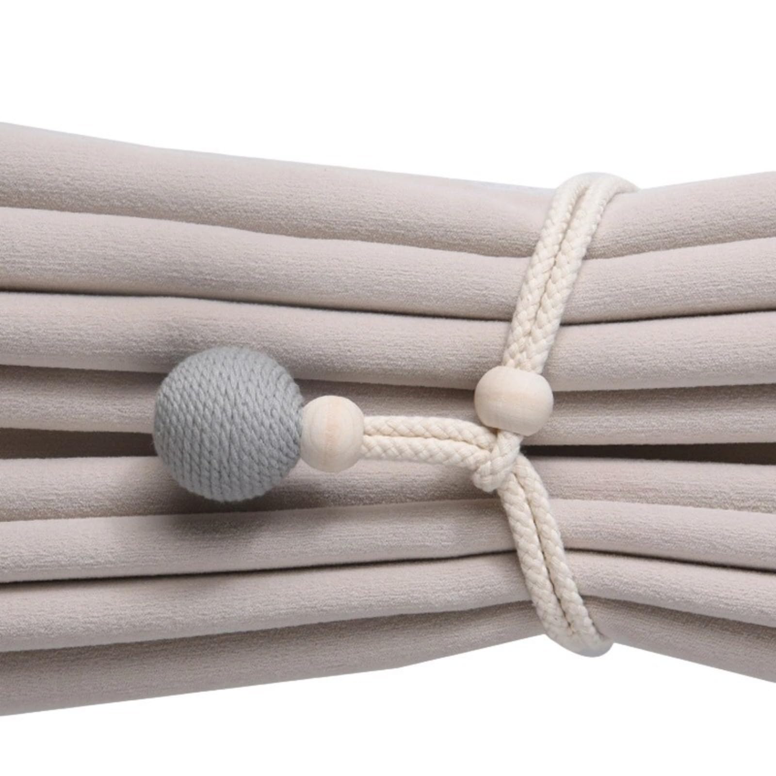 PANGBOER Hand Woven Curtain Tiebacks Decorative Tie Backs Holdbacks Holders Cord for Home Offices Window Drapery Braided Tiebacks for Drapes