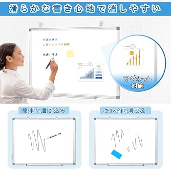 SUTEKIYA ボード Amazon | Walspax ホワイトボード 壁掛け マグネットボード