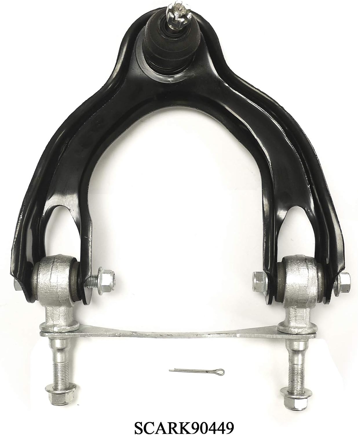 Front Left (Driver Side) Upper Control Arm and Ball Joint Assembly Compatible with Acura & Honda Model Integra & Civic & Civic del Sol (Replacement# 51460SR3023, RK90449) - SCARK90449