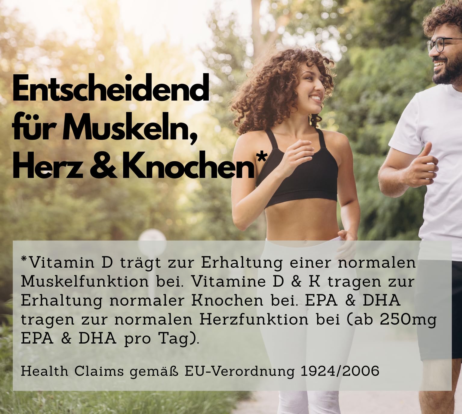 Omega 3 vegan + D3 & K2, 120 Kapseln, 1100mg Algenöl mit 600mg DHA & 300mg EPA + 1000 IE Vitamin D3 + 40 µg Vitamin K2 - O3 D3 K2, hochdosiert & laborgeprüft
