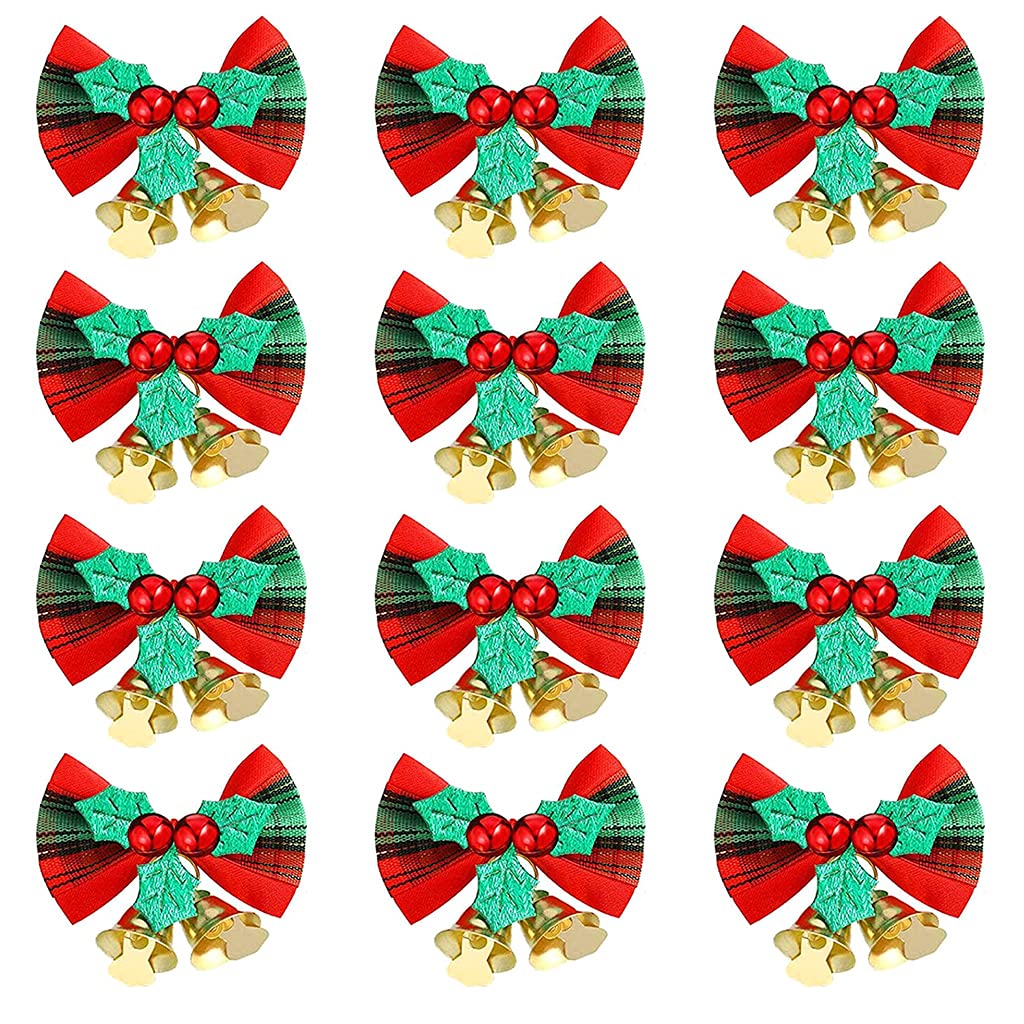 Buxuaaaa Decorative Bow Tree Bows Festival Holiday Ornament for Christmas Party Bowknots Long-lasting Pendant Decorative Bow