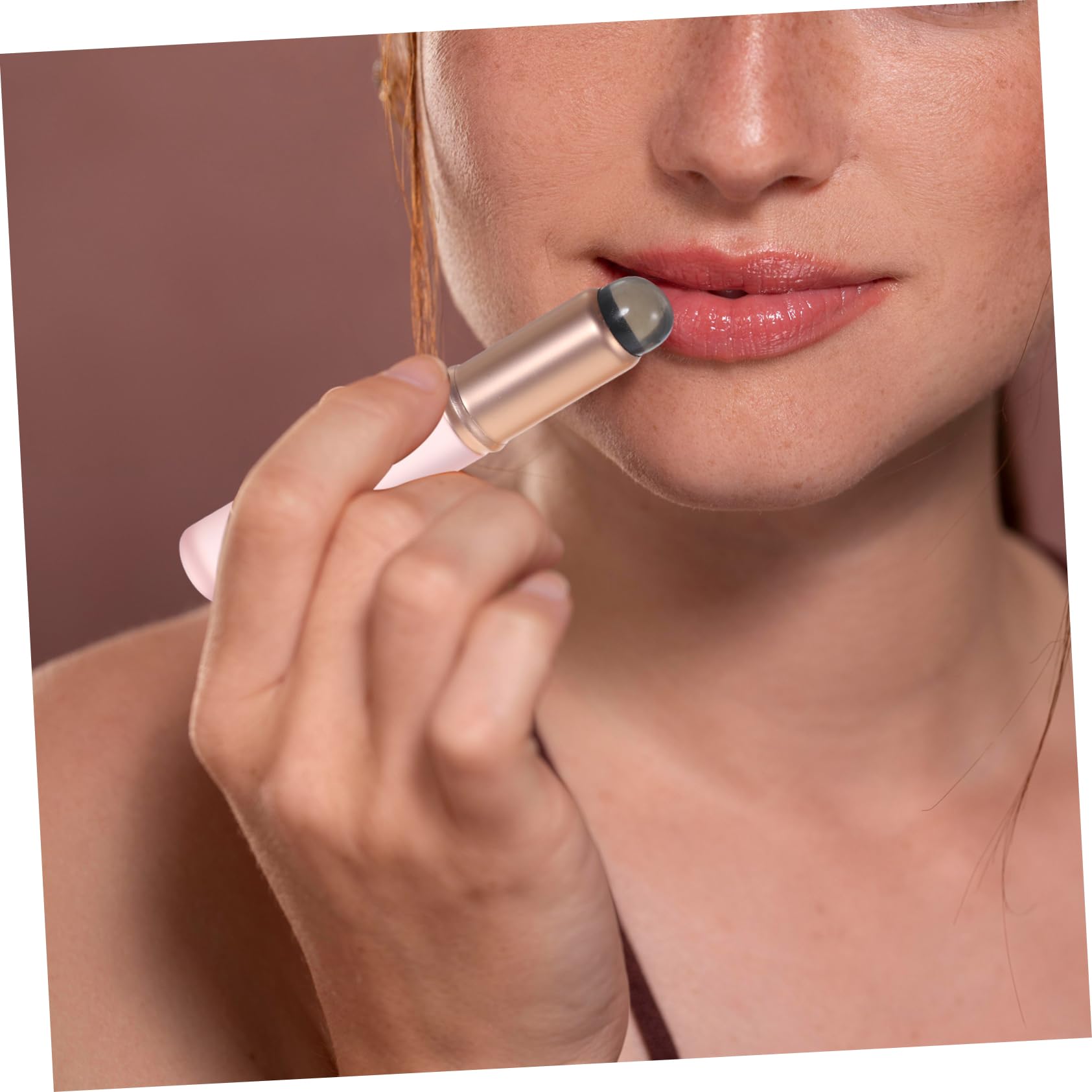 VICASKY Lip Brush Applicators Set 2pcs Lipstick Brush for Women Travel Lip Gloss Applicators Makeup Tools