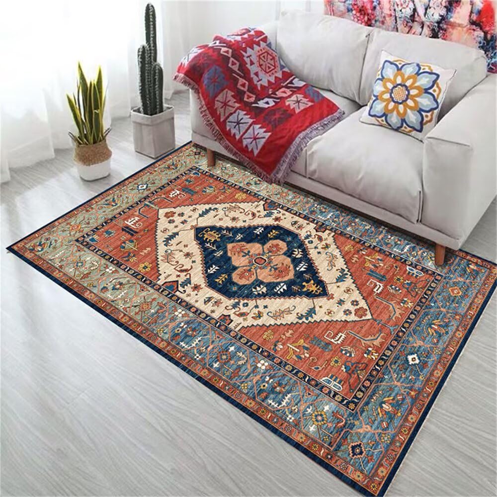 Alfombra ciudad arena gatos rectangular de 60x90cm para evitar el polvo en tu sala de estar