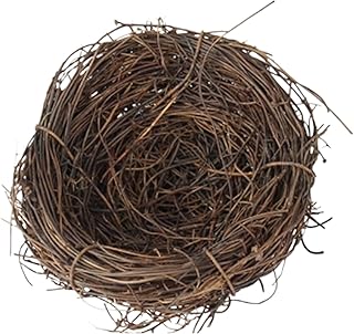 Nid de pigeon, cage à oiseaux tissée à la main, pour les amateurs d'oiseaux et de décoration